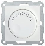 IEK СС10-1-1-Б Светорегулятор поворотный с индикацией 600Вт BOLERO белый