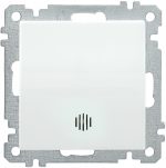 IEK ВС10-1-1-Б Выключатель  одноклавишный  с индикацией 10А BOLERO белый