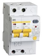 IEK Дифференциальный автоматический выключатель АД12М 2Р С25 30мА