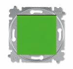EPJ Levit зелёный / дымчатый чёрный Выключатель 1-клавишный